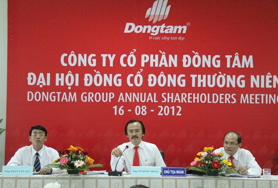 dai hoi dong co dong thuong nien cong ty cp dong tam nam 2012 2