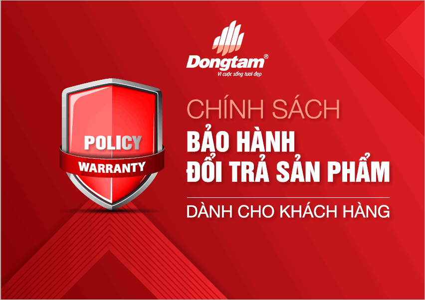 chinh sach bao hanh san pham Dong Tam Group