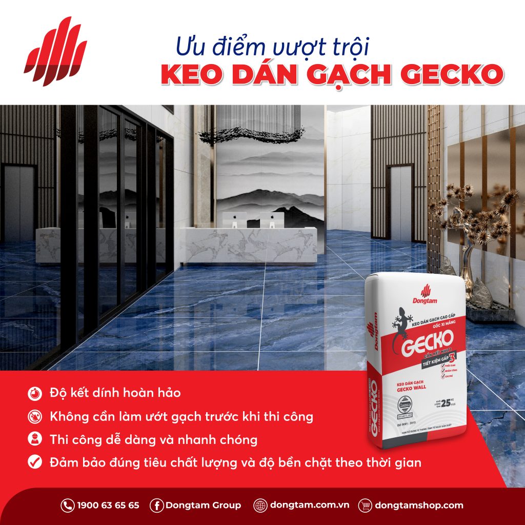 Tại sao cần chọn keo dán gạch chất lượng cho công trình? - Dongtam Group